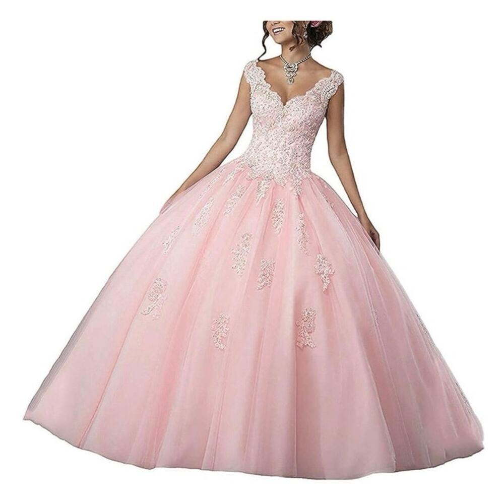 Blush Pink Ball Gown